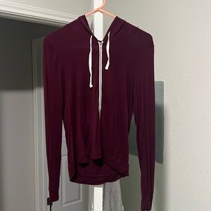 Lightweight Maroon Jacket